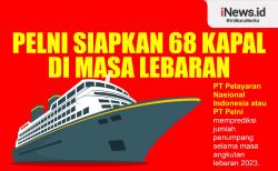 Infografis Pelni Siapkan 68 Kapal di Masa Lebaran
