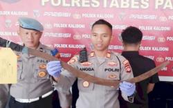 Ngeri! Pelajar di Palembang Bawa Celurit Janjian Tawuran Via Medsos