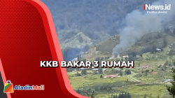 KKB Berulah, Bakar 3 Rumah di Distrik Gome Papua Tengah