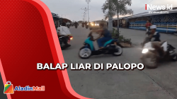 Polisi Kepung Arena Balap Liar di Palopo
