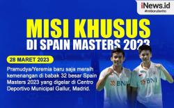 Infografis Pramudya/Yeremia Punya Misi Khusus di Spain Masters 2023