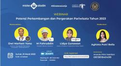 Kupas Tuntas Peluang Pariwisata Pascapandemi Covid-19 di Webinar Mister Aladin Bersama Kemenparekraf