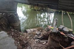  ORI Datangi Perum Griya Wirokerten Indah di Banguntapan Gegara Tanggul Sungai Longsor