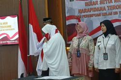 2 Napiter Perempuan di LPP Kelas II B Yogyakarta Ikrar Setia kepada NKRI