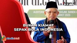 Batal Jadi Tuan Rumah Piala Dunia U-20, Wapres: Harus Ikhlas, Bukan Kiamat Sepak Bola Indonesia