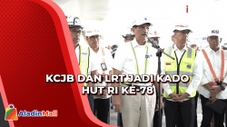Luhut Sebut KCJB dan LRT Akan jadi Kado HUT RI ke-78