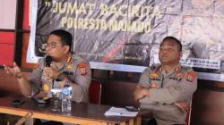 Jumat Bacirita, Kapolresta Dengarkan Curhatan Guru di Manado terkait Kenakalan Remaja 