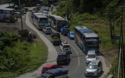 Limbangan Garut Masih Jadi Titik Rawan Macet saat Arus Mudik Lebaran<