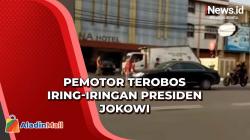 Terobos Iring-Iringan Presiden Jokowi, Polisi: Pemotor Tidak Dihukum Sesuai Arahan Presiden