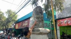 Disuruh Majikan, Pegawai Warung Ngecat Cagar Budaya Patung Retjo Pentung di Tulungagung