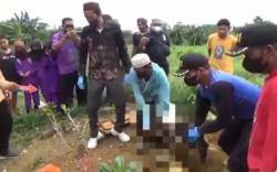 Bangka Selatan Gempar, Mayat Bayi Perempuan Ditemukan Terkubur di Kebun Warga<