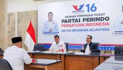 Suasana Wawancara Bacaleg Partai Perindo