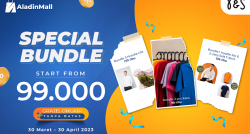 Beli Banyak Bayar Lebih Murah, Borong Kaus Yarnspindle di AladinMall! Ada Gratis Ongkir