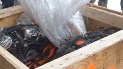 Polrestabes Palembang Gagalkan Pengiriman 4 Mesin Moge Ilegal ke Jakarta<