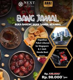 Berkah Ramadhan, Buka Puasa di Next Hotel Yogyakarta Bisa Gratis Liburan Gratis ke Singapura Lho!