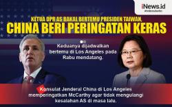 Infografis Peringatan Keras China kepada AS