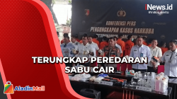 Polisi Ungkap Peredaran Sabu Cair Dikendalikan Tahanan Lapas