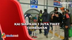 KAI Daop 1 Jakarta Siapkan 1 Juta Tiket Tambahan untuk Lebaran 2023