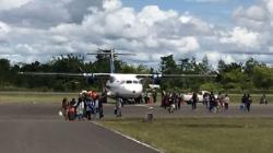 TNI-Polri Amankan Bandara Dekai Papua Pegunungan, Penerbangan Normal