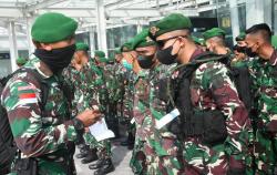  Pulang dari Papua, Ratusan Prajurit 405/Surya Kusuma Disambut Asops Kasdam Diponegoro