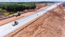 Jalan Tol Trans Sumatera Simpang Indralaya-Muara Enim Dibuka Fungsional<