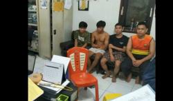 Polisi Tangkap 4 Pemuda Serang Permukiman Warga di Makassar, 5 Buron