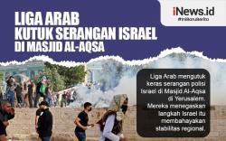 Infografis Liga Arab Kutuk Israel