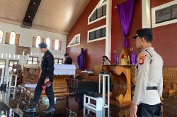 Jelang Paskah, Tim Jibom Sterilisasi 4 Gereja di Kulonprogo