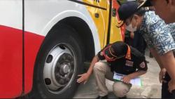 Inspeksi Angkutan Lebaran di Bojonegoro, Petugas Temukan 2 Bus Tak Layak Jalan<