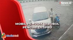 Tidur di SPBU karena Kelelahan, Mobil Pemudik Dibobol Pencuri