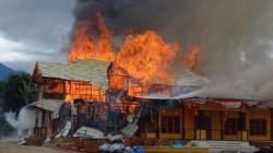 Danrem 173/PWB Ungkap Penyebab Kebakaran Kantor Bupati Dogiyai 