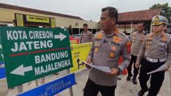 Jelang Mudik Lebaran, Polresta Cirebon Siapkan Ribuan Rambu Lalu Lintas<