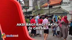 Rajut Toleransi, Umat Kristiani di Gresik Bagi-Bagi Takjil