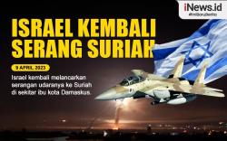 Infografis Israel Kembali Serang Suriah, Hantam Target Militer