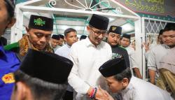 Sandiaga Uno Didoakan Kiai jadi Presiden