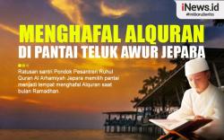  Infografis Menghafal Alquran di Pantai Teluk Awur Jepara