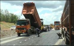 Jalan Tol Indralaya-Prabumulih Dibuka Fungsional untuk Pemudik, Berikut Kondisinya<