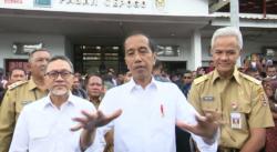 Jokowi Cek Bahan Pokok di Pasar: Harga Turun Semua, Rawit Rp20.000 per Kg