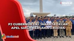 Jelang Mudik Lebaran 2023, Pj Gubernur DKI Jakarta Gelar Apel Siaga Bersama 3 Matra