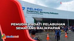 Mudik Lebih Awal, Ribuan Penumpang Padati Pelabuhan Semayang Balikpapan