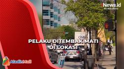 Aksi Brutal Penembakan Kantor Bank Amerika, 5 Orang Tewas dan 6 Terluka