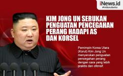 Infografis Kim Jong Un Serukan Penguatan Pencegahan Perang Hadapi AS dan Korsel