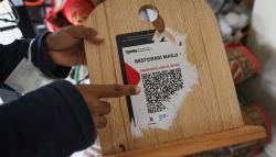 Penampakan Stiker QRIS Palsu yang Tersebar di Kotak Amal Sejumlah Masjid