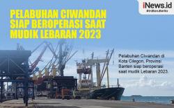Infografis Pelabuhan Ciwandan Siap Beroperasi saat Mudik Lebaran 2023