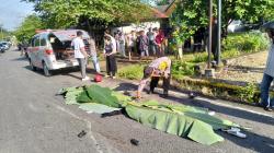 Kecelakaan di Tanah Laut, 2 Perempuan Tewas Terlindas Truk Kontainer yang Tak Kuat Menanjak<