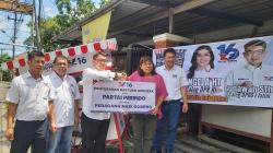 Penjual Nasi Campur Surabaya Bersyukur Dapat Bantuan Gerobak Partai Perindo: Terima Kasih Pak HT