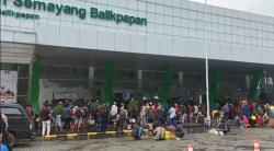 Ribuan Pemudik Padati Pelabuhan Semayang Balikpapan