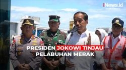 Tinjau Pelabuhan Merak, Jokowi: Kepadatan Pemudik Tidak Terjadi Lagi Tahun Ini