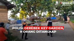 Polisi Gerebek Key Garden, Lapak Judi dan Narkoba Terbesar di Deliserdang