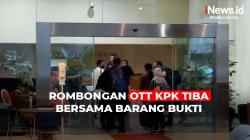 Rombongan OTT KPK di Semarang Tiba di Jakarta dengan Barang Bukti